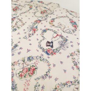 Vintage Wedding Gift Wrap 3 Sheets 39x27” Wrapping Paper Bridal Shower Doves